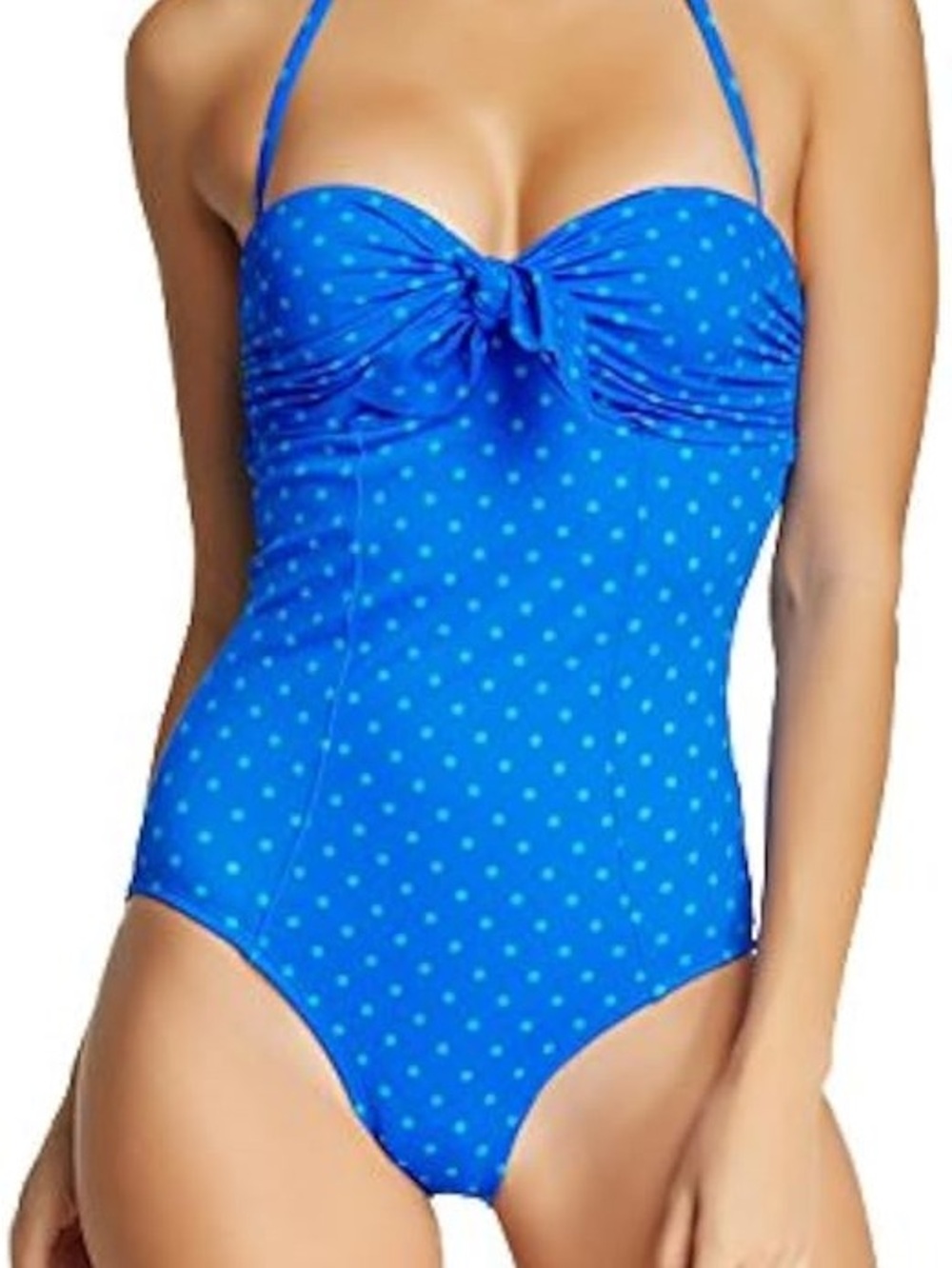 SPANX Bandeau Push up One Piece Swimsuit Size 14 BNWT